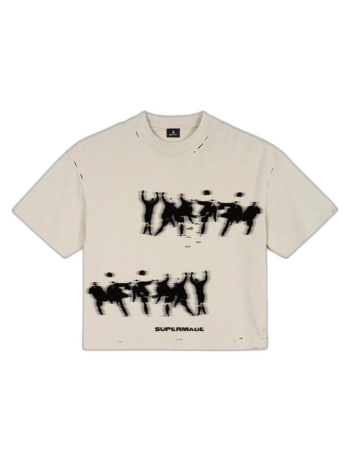 Vintage Soccer Motion Graphic T-Shirt