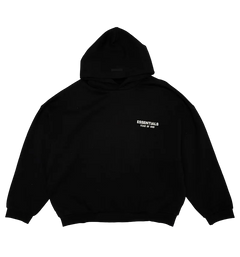 Fear of God Essentials Fleece Hoodie (FW24) Black