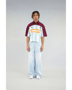 Forza Burgundy & Blue Shirt