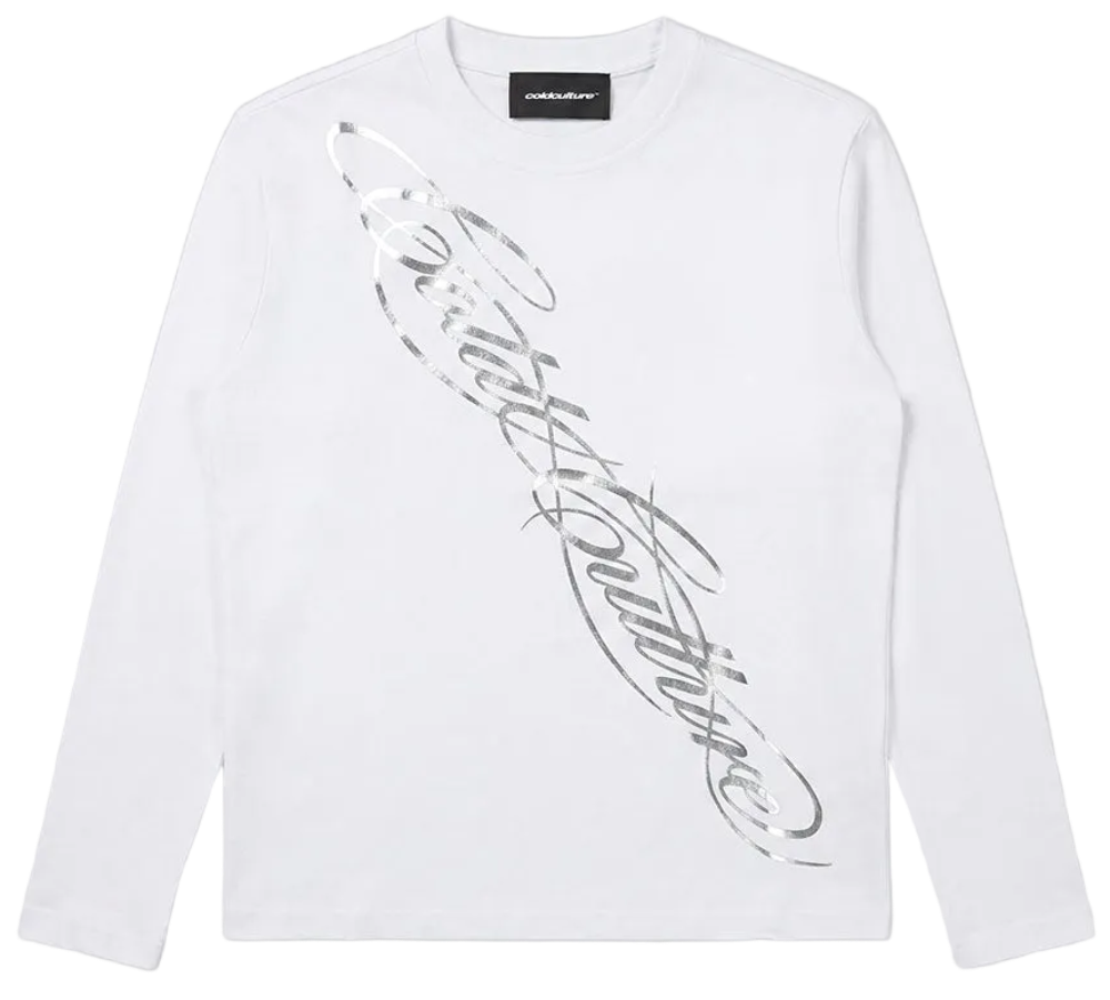 ICON LONGSLEEVE TEE WHITE
