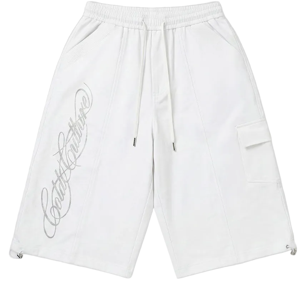ICON PARACHUTE SHORT WHITE