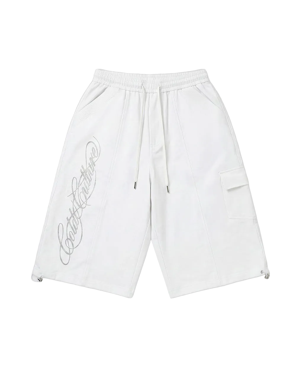 ICON PARACHUTE SHORT WHITE
