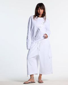 ICON PARACHUTE SHORT WHITE