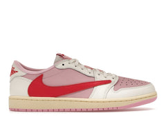 Jordan 1 Retro Low OG SP Travis Scott Sail Tropical Pink — vista 2