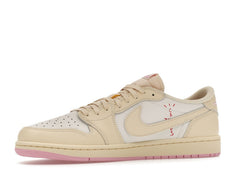 Jordan 1 Retro Low OG SP Travis Scott Shy Pink — vista 4