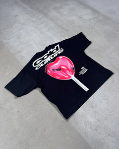 LOLLIPOP TEE BLACK