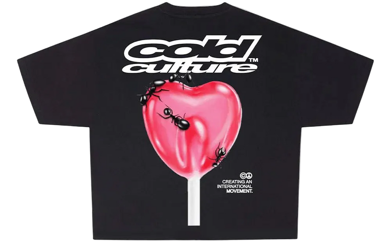 LOLLIPOP TEE BLACK