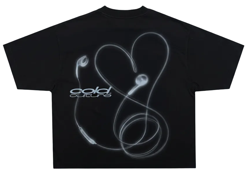 LOVEPODS TEE BLACK