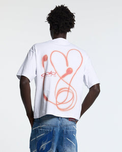 LOVEPODS TEE WHITE