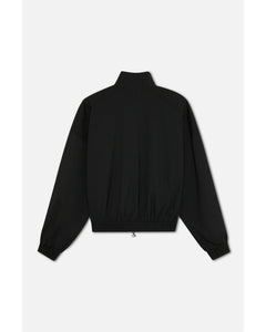 Nautica Black Pinstripe Jacket — vista trasera