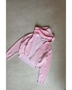 New Light Pink Buzz Knit Zipper - imagen 5