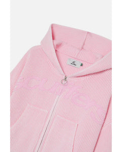 New Light Pink Buzz Knit Zipper - imagen 6