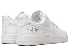 Nike Air Force 1 Low 07 White Travis Scott Cactus Jack Utopia talón