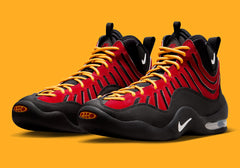 AIR BAKIN HIGH SP "BLACK AND VARSITY RED" - vista 2