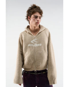 Roots Ecru Knit Zipper - imagen 3