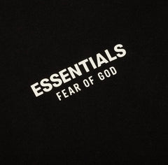 Fear of God Essentials Fleece Hoodie (FW24) Black