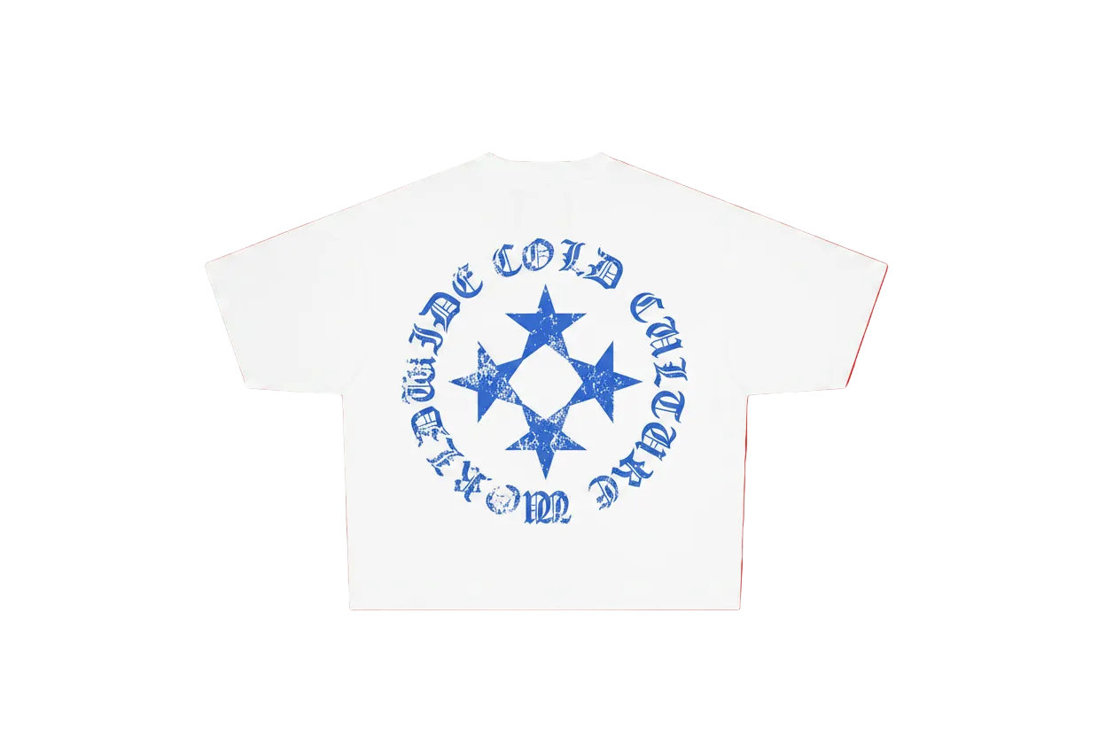 SCATTER TEE WHITE