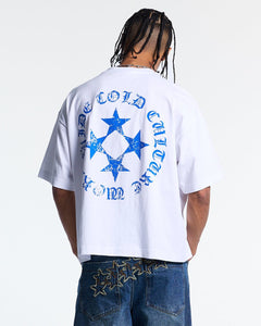 SCATTER TEE WHITE