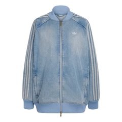 SST OVERSIZED DENIM TRACKTOP