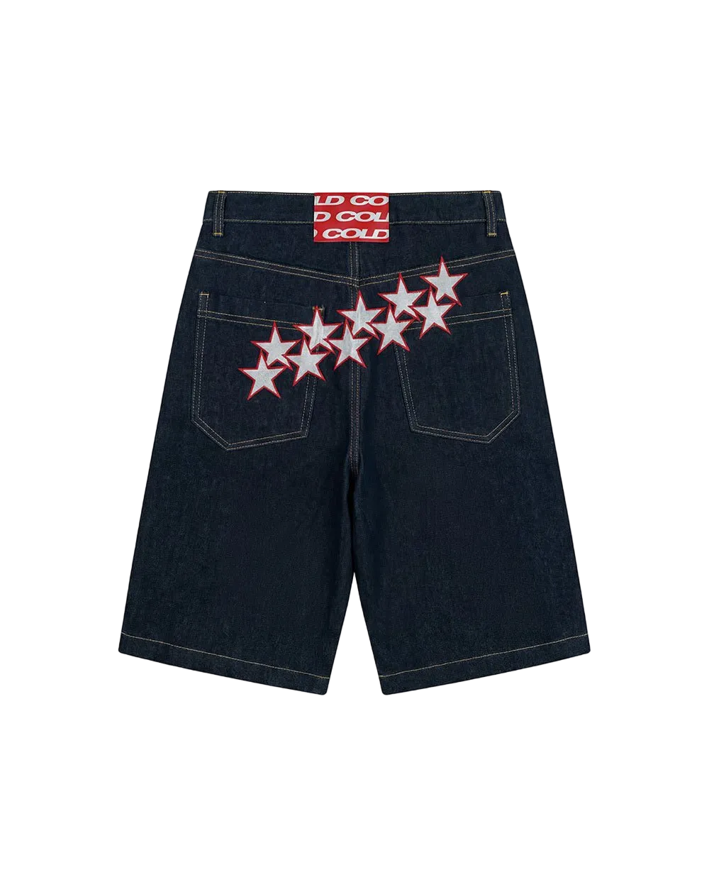 STARS V2 SHORTS RAW DENIM