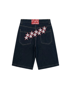 STARS V2 SHORTS RAW DENIM