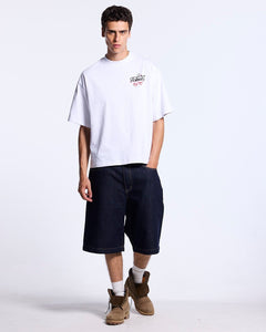 STARS V2 SHORTS RAW DENIM